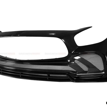 DarwinPro IMPII Performance Partial Carbon Fiber Front Bumper for Mercedes-AMG GT / GT S / GT C 2015-2021, image 3
