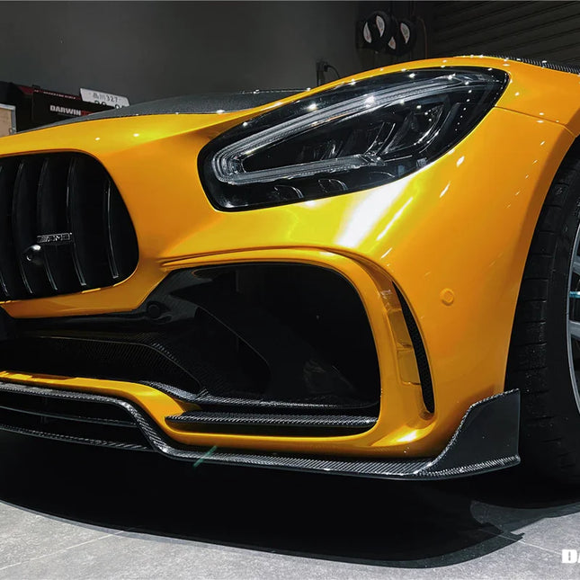 DarwinPro IMPII Performance Partial Carbon Fiber Front Bumper for Mercedes-AMG GT / GT S / GT C 2015-2021, image 12