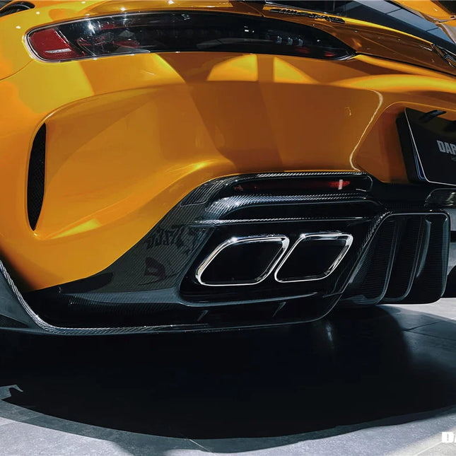 DarwinPro IMPII Performance Partial Carbon Fiber Rear Bumper for Mercedes-AMG GT / GT S / GT C 2015-2021, image 12