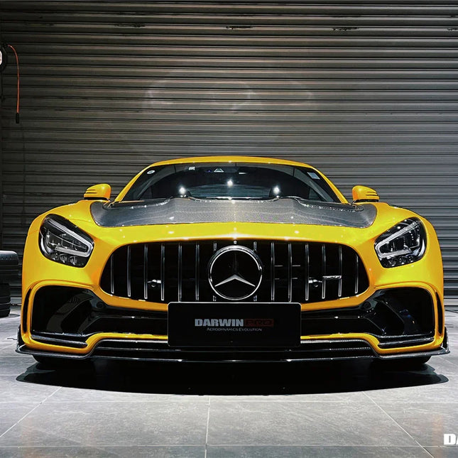 DarwinPro IMPII Performance Partial Carbon Fiber Front Bumper for Mercedes-AMG GT / GT S / GT C 2015-2021, image 9