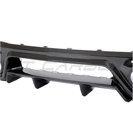 Porsche 911 992 Turbo S Carbon Fibre Diffuser CT Design