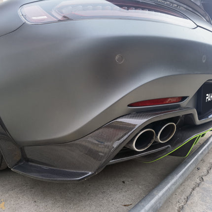 Paktechz Carbon Fiber Rear Diffuser Ver.1 for Mercedes-AMG GT / GT S C190 2015-2021, image 10