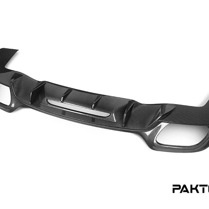 Paktechz Carbon Fiber Rear Diffuser Ver.2 for Mercedes-AMG GT / GT S C190 2015-2017, image 2