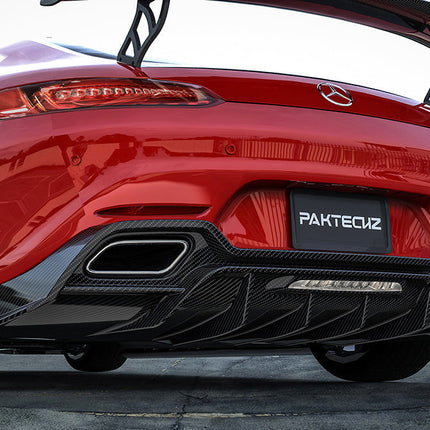 Paktechz Carbon Fiber Full Body Kit Ver.1 for Mercedes-AMG GT / GT S C190 2015-2017, image 9