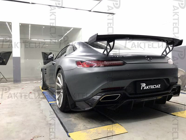 Paktechz Carbon Fiber Rear Diffuser Ver.1 for Mercedes-AMG GT / GT S C190 2015-2021, image 12