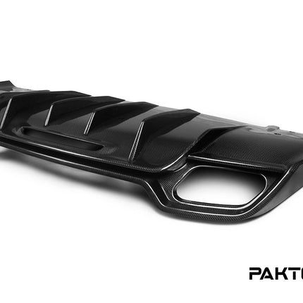 Paktechz Carbon Fiber Rear Diffuser Ver.1 for Mercedes-AMG GT / GT S C190 2015-2021, image 18