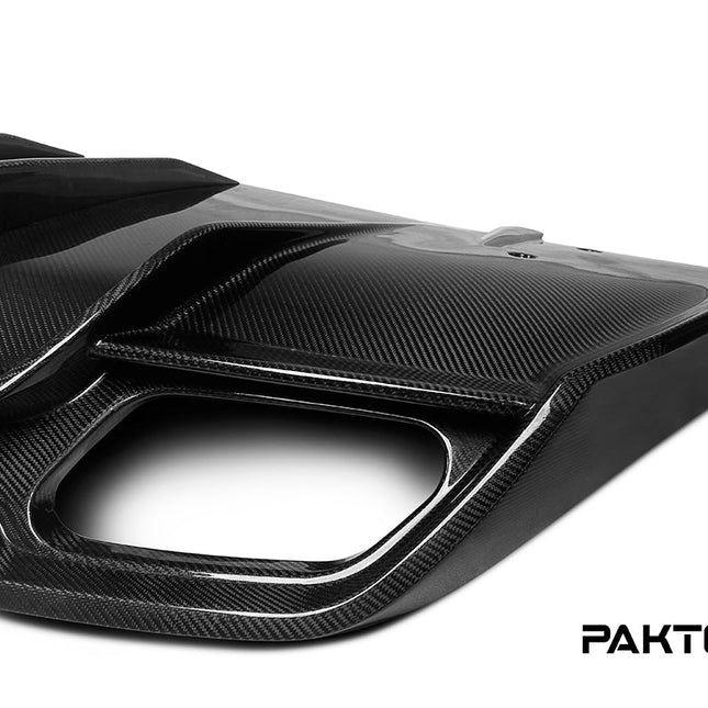 Paktechz Carbon Fiber Rear Diffuser Ver.1 for Mercedes-AMG GT / GT S C190 2015-2021, image 19
