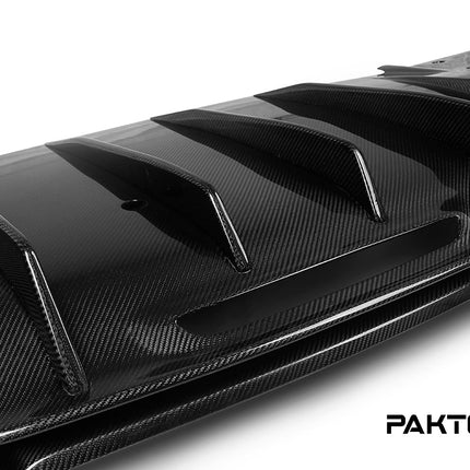 Paktechz Carbon Fiber Rear Diffuser Ver.1 for Mercedes-AMG GT / GT S C190 2015-2021, image 15