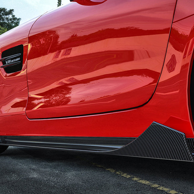 Paktechz Carbon Fiber Side Skirts Ver.1 for Mercedes-AMG GT / GT S C190 2015-2021, image 4