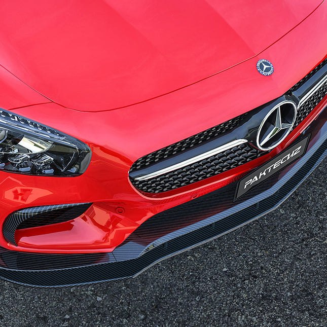 Paktechz Carbon Fiber Upper Valences Ver.1 for Mercedes-AMG GT / GT S C190 2015-2017, image 4