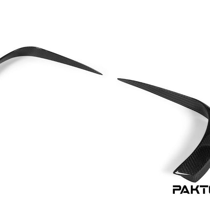 Paktechz Carbon Fiber Upper Valences Ver.1 for Mercedes-AMG GT / GT S C190 2015-2017, image 1