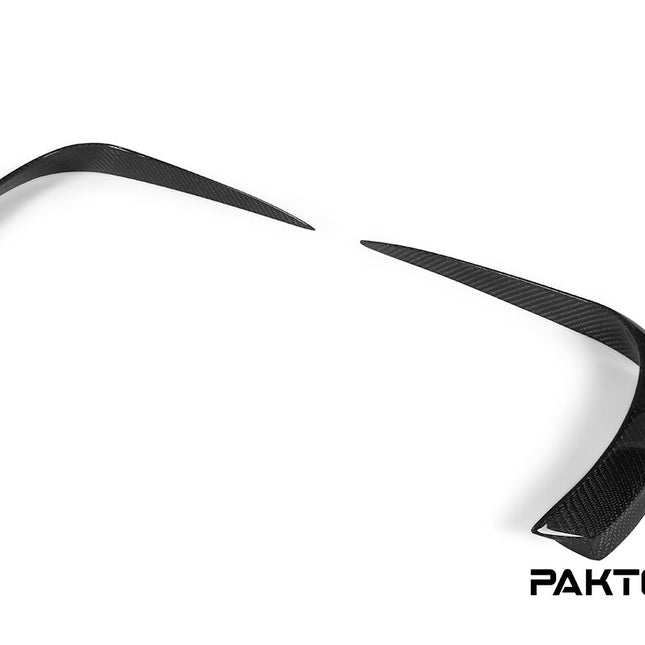 Paktechz Carbon Fiber Upper Valences Ver.1 for Mercedes-AMG GT / GT S C190 2015-2017, image 1