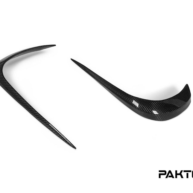 Paktechz Carbon Fiber Upper Valences Ver.1 for Mercedes-AMG GT / GT S C190 2015-2017, image 6