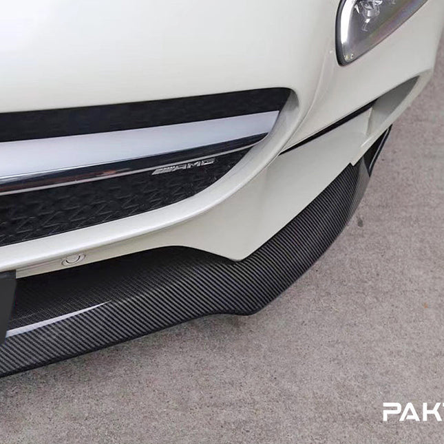 Paktechz Carbon Fiber Front Lip Ver.2 for Mercedes-AMG GT / GT S C190 2015-2017, image 7