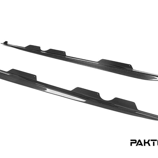 Paktechz Carbon Fiber Side Skirts Ver.2 for Mercedes-AMG GT / GT S C190 2015-2019, image 7