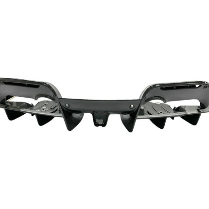 Ferrari 488 Pista Rear Diffuser, Carbon Glossy Finish, OEM, Part Number: 796698