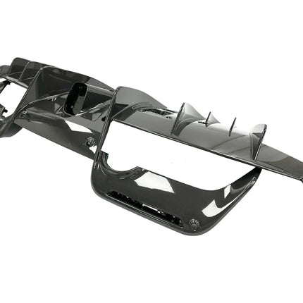 Ferrari 488 Pista Rear Diffuser, Carbon Glossy Finish, OEM, Part Number: 796698