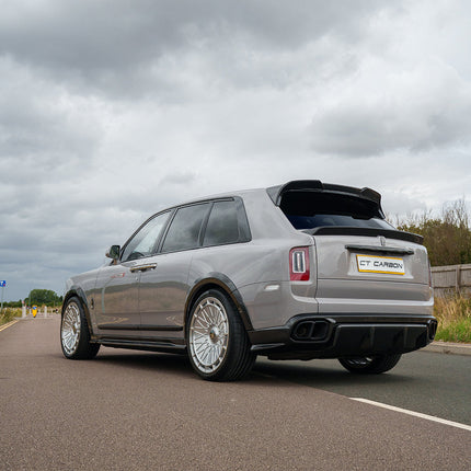 Cullinan carbon fibre middle boot spoiler