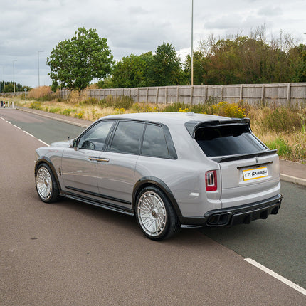 Rolls-Royce Cullinan Carbon Fibre Roof Spoiler CT Design side view