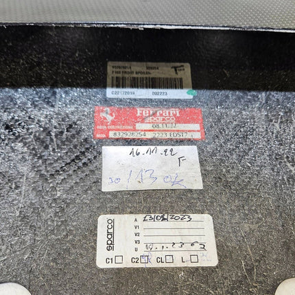 Ferrari Roma F169 Front Lip, Carbon Fiber, OEM, Part Number: 855855, 928254