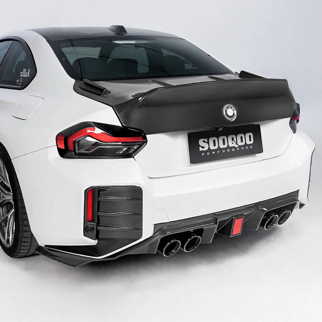 SooQoo V3 Rear Diffuser installed