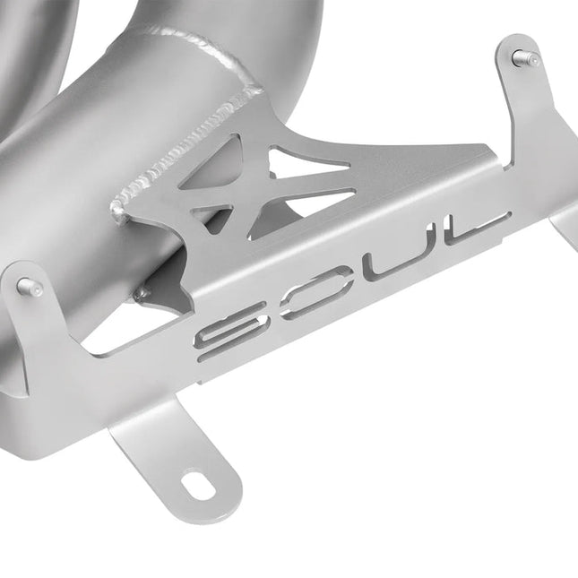 SOUL 992.2 GTS valved exhaust bracket detail