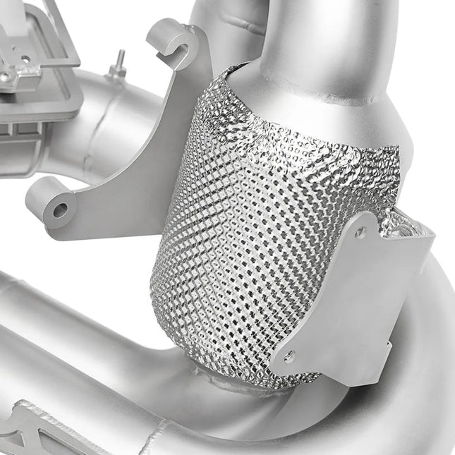 SOUL 992.2 GTS valved exhaust cat detail