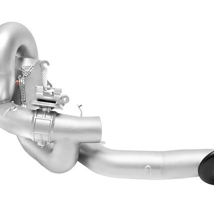 SOUL Performance valved exhaust system for Porsche 992.2 Carrera GTS front
