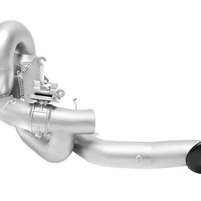 SOUL Performance valved exhaust system for Porsche 992.2 Carrera GTS front