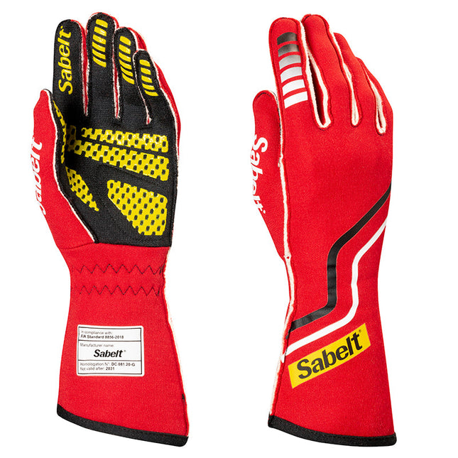 Sabelt Hero Superlight TG-10 Racing Gloves, Red (RFTG10RS--3737000SS)