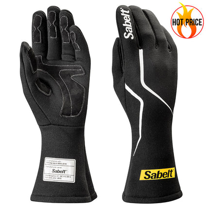 Sabelt Challenge TG-2.1 Racing Gloves, Black