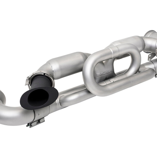 Soul Performance Products Non-Valved Cat-Back Exhaust for Porsche 911 Carrera /S/4/4S/GTS 992 2020+