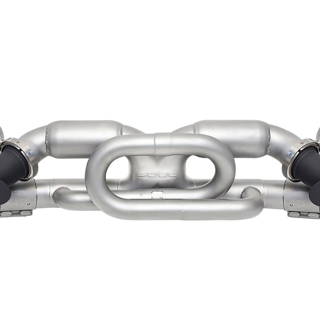 Soul Performance Products Non-Valved Cat-Back Exhaust for Porsche 911 Carrera /S/4/4S/GTS 992 2020+