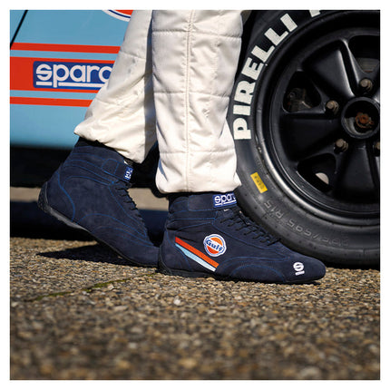Sparco TOP Gulf blue shoe pair