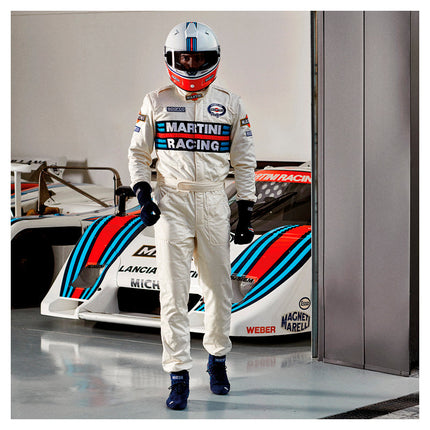 Sparco Martini Racing R567 Suit White detail