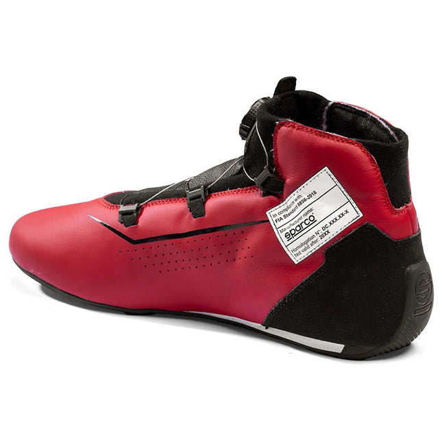 Sparco Rapid Rotor racing shoes red black side