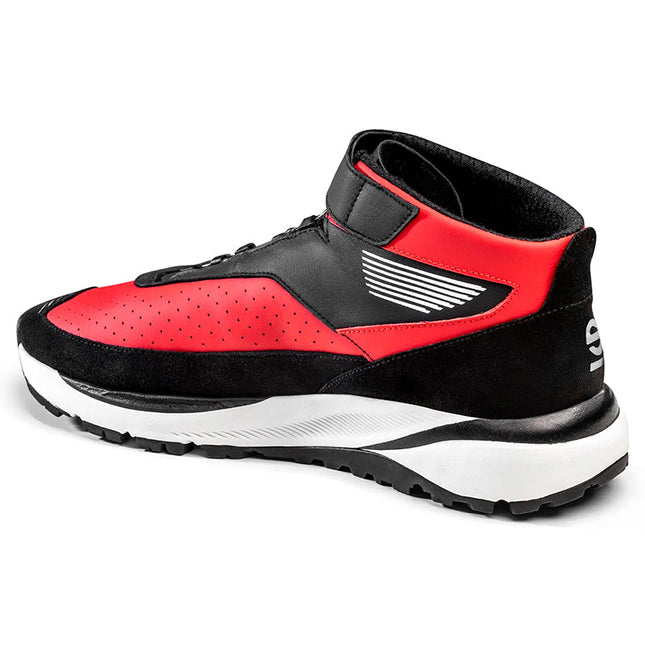 Sparco Chrono Racing Shoe Red Black FIA 8856-2018, view 3