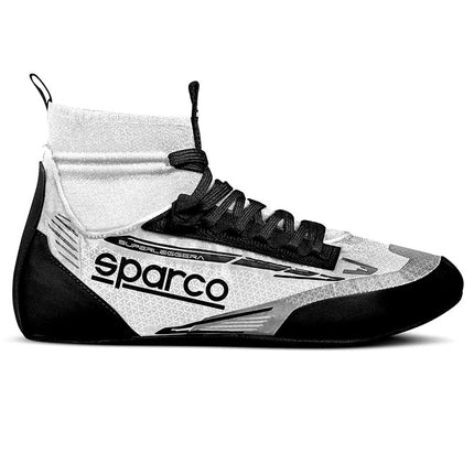 Sparco Superleggera racing shoe in white and black
