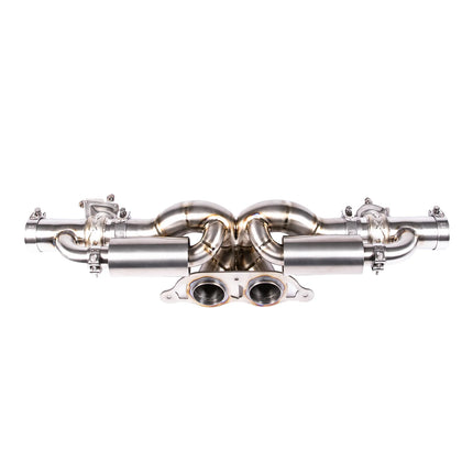 JCR SUPERLIGHT RACE PIPE (VALVED / RACE CATS) Full System Exhaust for Porsche GT3RS 992.1 (2023-2027)