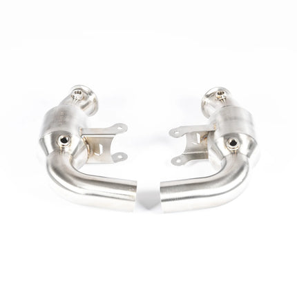 JCR SUPERLIGHT RACE PIPE (VALVED / RACE CATS) Full System Exhaust for Porsche GT3RS 992.1 (2023-2027)