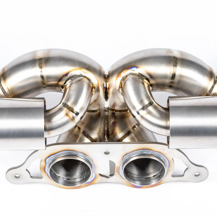 JCR SUPERLIGHT RACE PIPE (VALVED / RACE CATS) Full System Exhaust for Porsche GT3RS 992.1 (2023-2027)