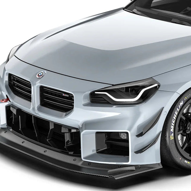 ADRO ARD Carbon Front Bumper Race Canards detail