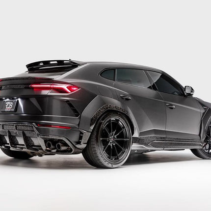 Lamborghini Urus Quicksilver exhaust rear diffuser view