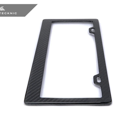 AutoTecknic Dry Carbon Fiber License Plate Frame, image 4
