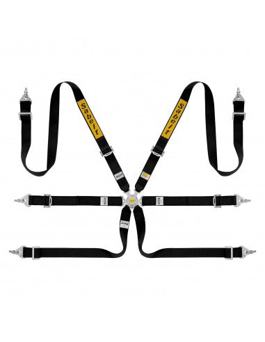 Sabelt Steel Series Racing Harness, Black