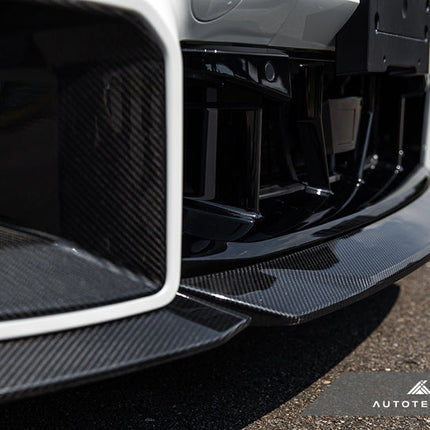 AutoTecknic G87 M2 Dry Carbon Podium Front Lip Set, view 3