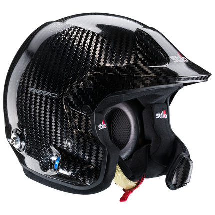Stilo Venti WRC Carbon 8860 Open Face Racing Helmet with Intercom (AA0220BG1R)