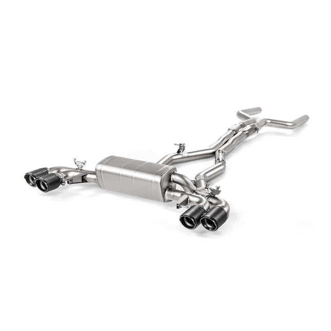 Akrapovic Evolution Line Titanium Cat-Back Exhaust System for BMW M5 and M5 Competition F90 2018 to 2023 (S-BM/T/2H)