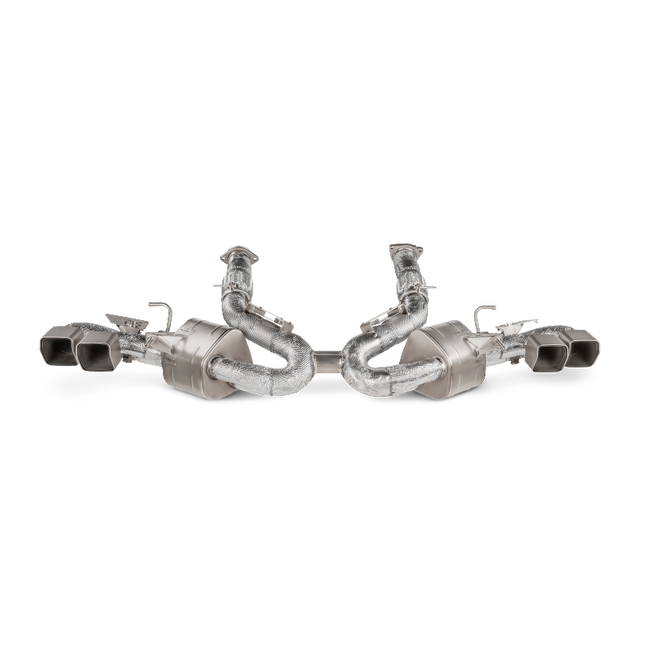 Akrapovic Slip-On Line titanium exhaust for Chevrolet Corvette Stingray C8