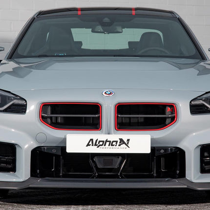Alpha-N G87 M2 Carbon GT Front Lip installed